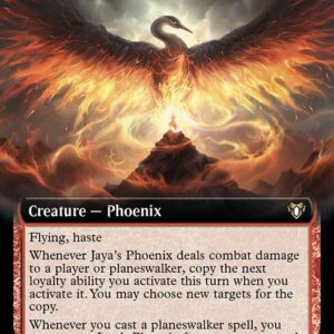 Commander Masters - 768 - Jaya's Phoenix - Rare - R - Non-foil