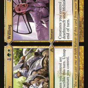 Dragon's Maze - 132 - Ready // Willing - Rare - Multi - Non-foil (Front)