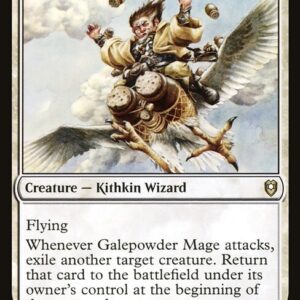 Commander Legends: Battle for Baldur's Gate - 694 - Galepowder Mage - Rare - W - Non-foil