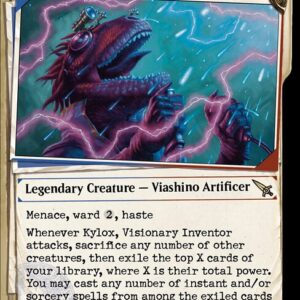 Murders at Karlov Manor - 365 - Kylox, Visionary Inventor - Rare - UR - Non-foil