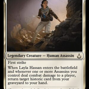 Assassin's Creed - 7 - Layla Hassan - Rare - W - Non-foil