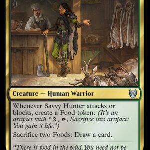 Tales of Middle-earth Commander - 271 - Savvy Hunter - Uncommon - BG - Non-foil