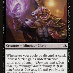 Amonkhet - 103 - Pitiless Vizier - Common - B - Non-foil