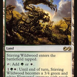 Ultimate Masters - 251 - Stirring Wildwood - Rare - C - Foil