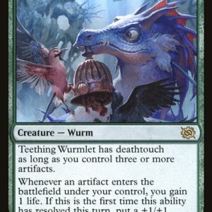 The Brothers' War - 192 - Teething Wurmlet - Rare - G - Non-foil