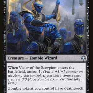 War of the Spark - 111 - Vizier of the Scorpion - Uncommon - B - Non-foil (Front)