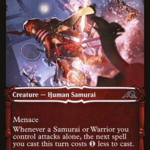 Kamigawa: Neon Dynasty - 322 - Peerless Samurai - Common - R - Foil