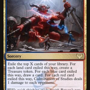 Strixhaven: School of Mages - 173 - Culmination of Studies - Rare - UR - Foil