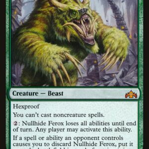 Guilds of Ravnica - 138 - Nullhide Ferox - Mythic - G - Non-foil