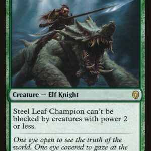 Dominaria - 182 - Steel Leaf Champion - Rare - G - Foil