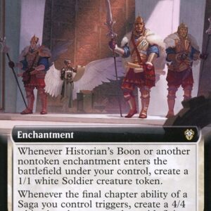 Dominaria United Commander - 71 - Historian's Boon - Rare - W - Foil