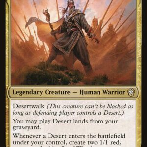 Dominaria United Commander - 32 - Hazezon, Shaper of Sand - Rare - Multi - Foil