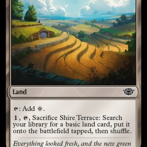 The Lord of the Rings: Tales of Middle-earth - 261 - Shire Terrace - Common - C - Foil