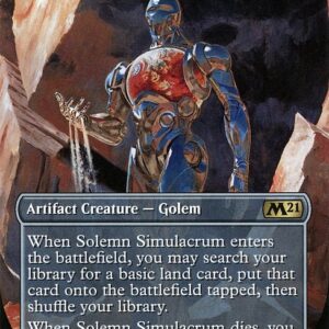 Core Set 2021 - 319 - Solemn Simulacrum - Rare - C - Non-foil (Front)