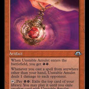 Modern Horizons 3 - 421 - Unstable Amulet - Uncommon - R - Non-foil