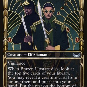 Streets of New Capenna - 296 - Brazen Upstart - Uncommon - Multi - Foil
