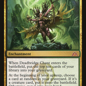 Dragon's Maze - 63 - Deadbridge Chant - Mythic - BG - Non-foil (Front)