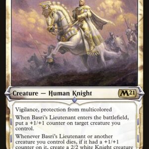 Core Set 2021 - 288 - Basri's Lieutenant - Rare - W - Non-foil (Front)