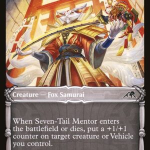 Kamigawa: Neon Dynasty - 313 - Seven-Tail Mentor - Common - W - Non-foil