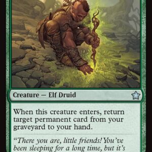 Foundations - 104 - Elvish Regrower - Uncommon - G - Foil