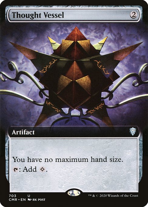 Commander Legends - 703 - Thought Vessel - Uncommon - C - Non-foil