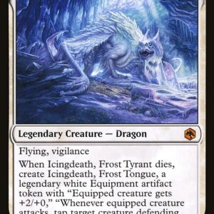 Adventures in the Forgotten Realms - 20 - Icingdeath, Frost Tyrant - Mythic - W - Non-foil
