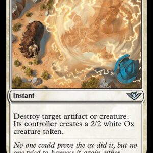 Outlaws of Thunder Junction - 6 - Bovine Intervention - Uncommon - W - Non-foil