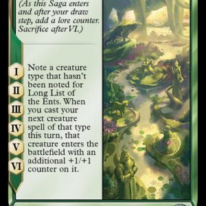 The Lord of the Rings: Tales of Middle-earth - 174 - Long List of the Ents - Uncommon - G - Non-foil