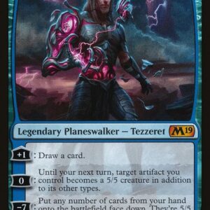 Core Set 2019 - 286 - Tezzeret, Cruel Machinist - Mythic - U - Foil