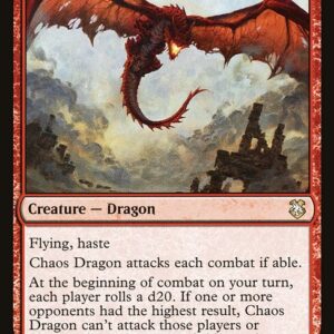 Forgotten Realms Commander - 30 - Chaos Dragon - Rare - R - Non-foil (Front)