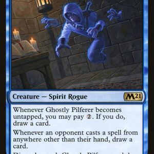 Core Set 2021 - 52 - Ghostly Pilferer - Rare - U - Non-foil (Front)