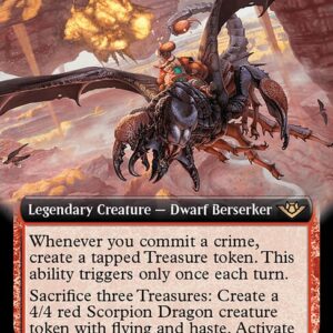 Outlaws of Thunder Junction - 374 - Magda, the Hoardmaster - Rare - R - Foil