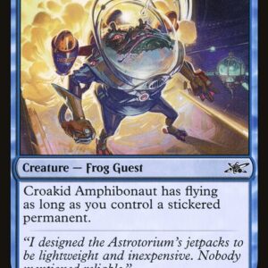 Unfinity - 43 - Croakid Amphibonaut - Common - U - Foil