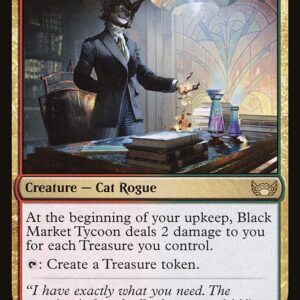 Streets of New Capenna - 167 - Black Market Tycoon - Rare - RG - Non-foil