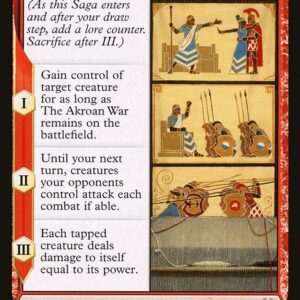 Theros Beyond Death - 124 - The Akroan War - Rare - R - Non-foil