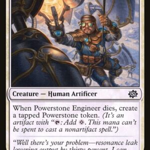 The Brothers' War - 20 - Powerstone Engineer - Common - W - Non-foil