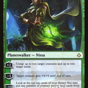 Hour of Devastation - 200 - Nissa, Genesis Mage - Mythic - G - Foil