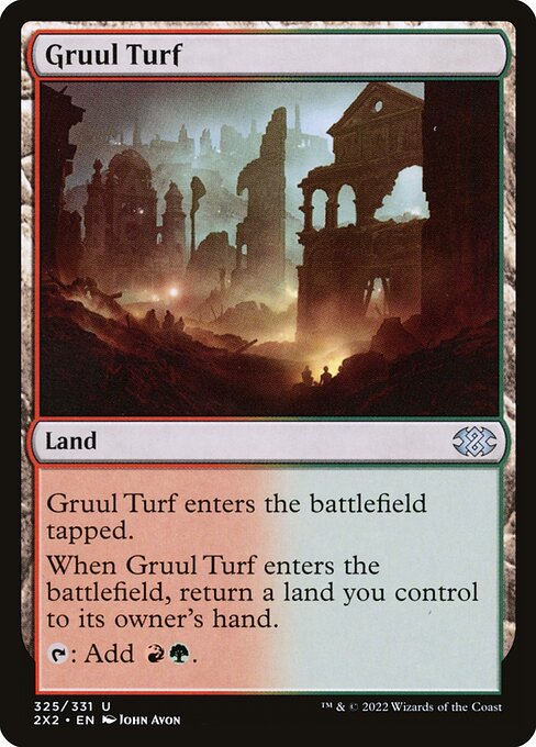 Double Masters 2022 - 325 - Gruul Turf - Uncommon - C - Foil