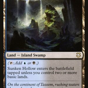 Forgotten Realms Commander - 265 - Sunken Hollow - Rare - C - Non-foil (Front)