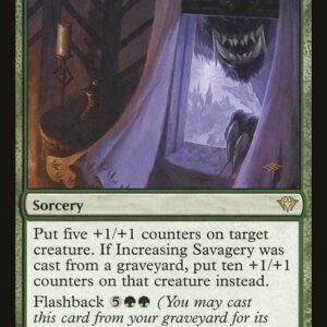 Dark Ascension - 120 - Increasing Savagery - Rare - G - Non-foil (Front)