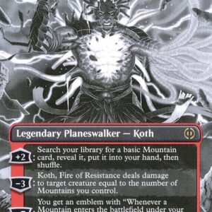 Phyrexia: All Will Be One - 338 - Koth, Fire of Resistance - Rare - R - Foil