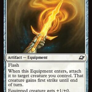 Edge of Eternities - 36 - Squire's Lightblade - Common - W - Non-foil