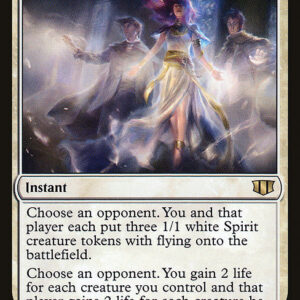 Commander 2014 - 3 - Benevolent Offering - Rare - W - Non-foil (Front)