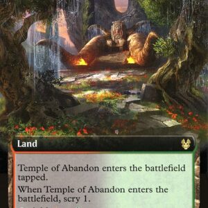 Theros Beyond Death - 347 - Temple of Abandon - Rare - C - Non-foil