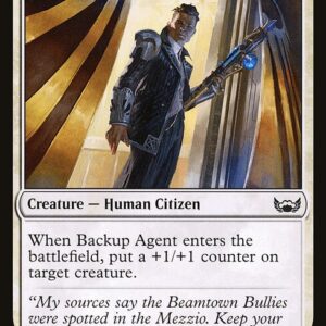 Streets of New Capenna - 2 - Backup Agent - Common - W - Non-foil