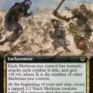 Adventures in the Forgotten Realms - 389 - Skeletal Swarming - Rare - BG - Non-foil