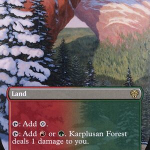 Dominaria United - 379 - Karplusan Forest - Rare - C - Foil