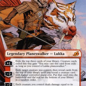 Ikoria: Lair of Behemoths - 276 - Lukka, Coppercoat Outcast - Mythic - R - Foil (Front)