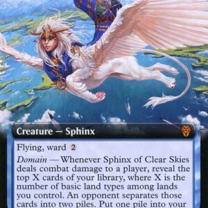 Dominaria United - 396 - Sphinx of Clear Skies - Mythic - U - Foil