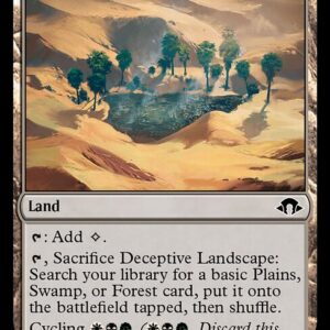 Modern Horizons 3 - 219 - Deceptive Landscape - Common - C - Foil